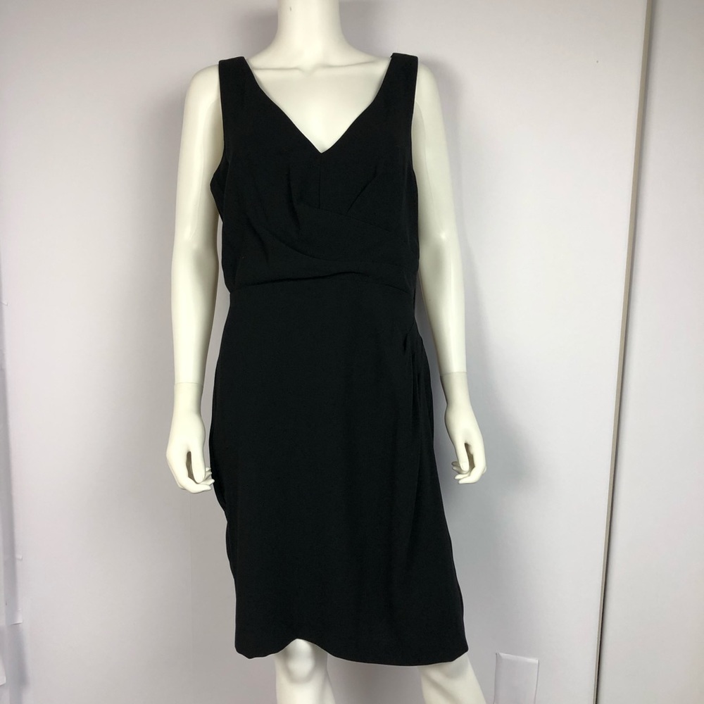 Ivanka Trump Black Dress Sleeveless Sz 14 New Flaw